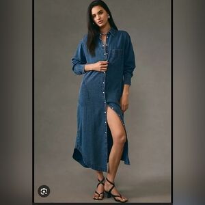 Pilcro Blue Denim Dress
